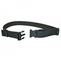 54" Open-Ended Adjustable Waist Belt with Keeper and Slide - 2" wide