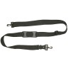 Adjustable Shoulder Strap with Molded Pad, BreakAway Clip and Plastic Swivel Snap Hooks - 1.5" wide