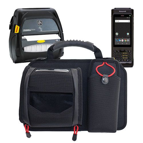Express RoutePad with Removable  Components for Zebra ZQ520/ZQ521 Printer & Honeywell CN80